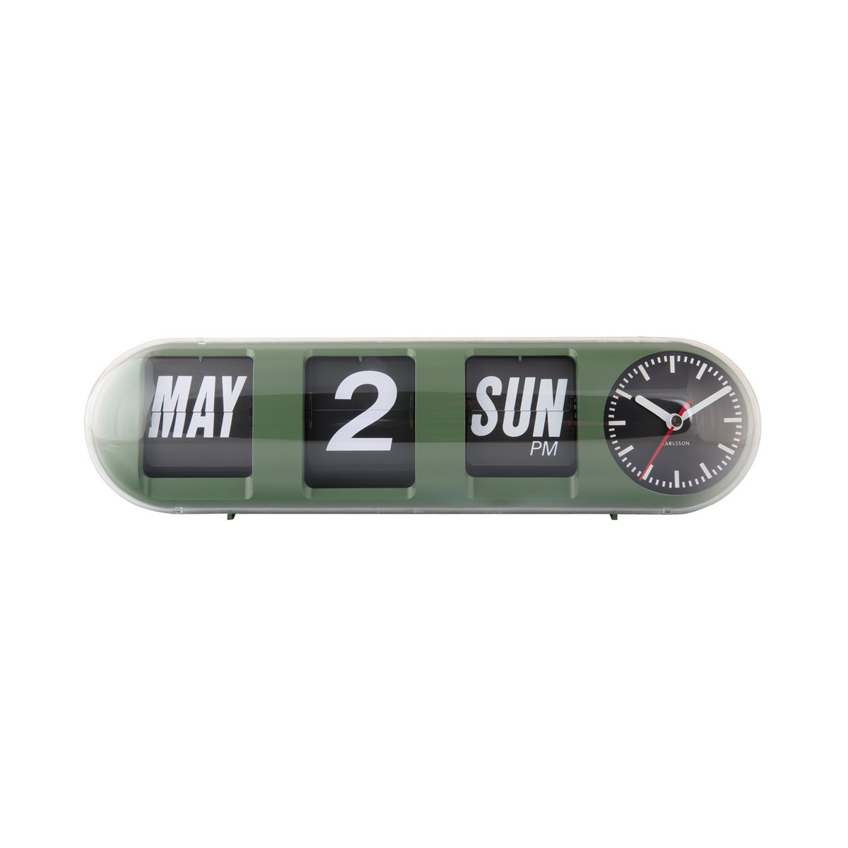 Wanduhr Tube Flip