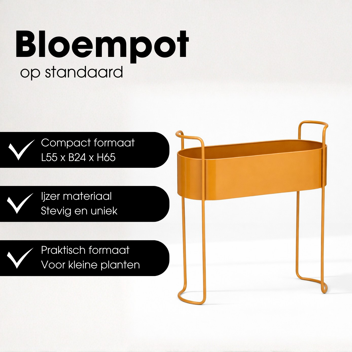 Blumentopf in Moritz Brown