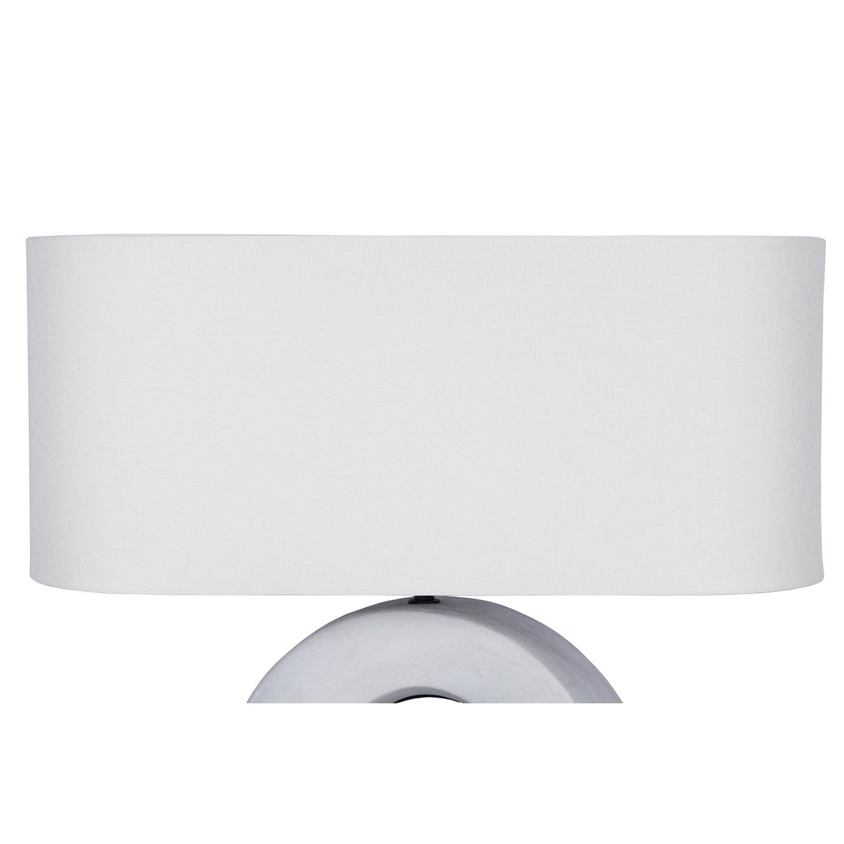Table lamp ceramic/linen blue/white