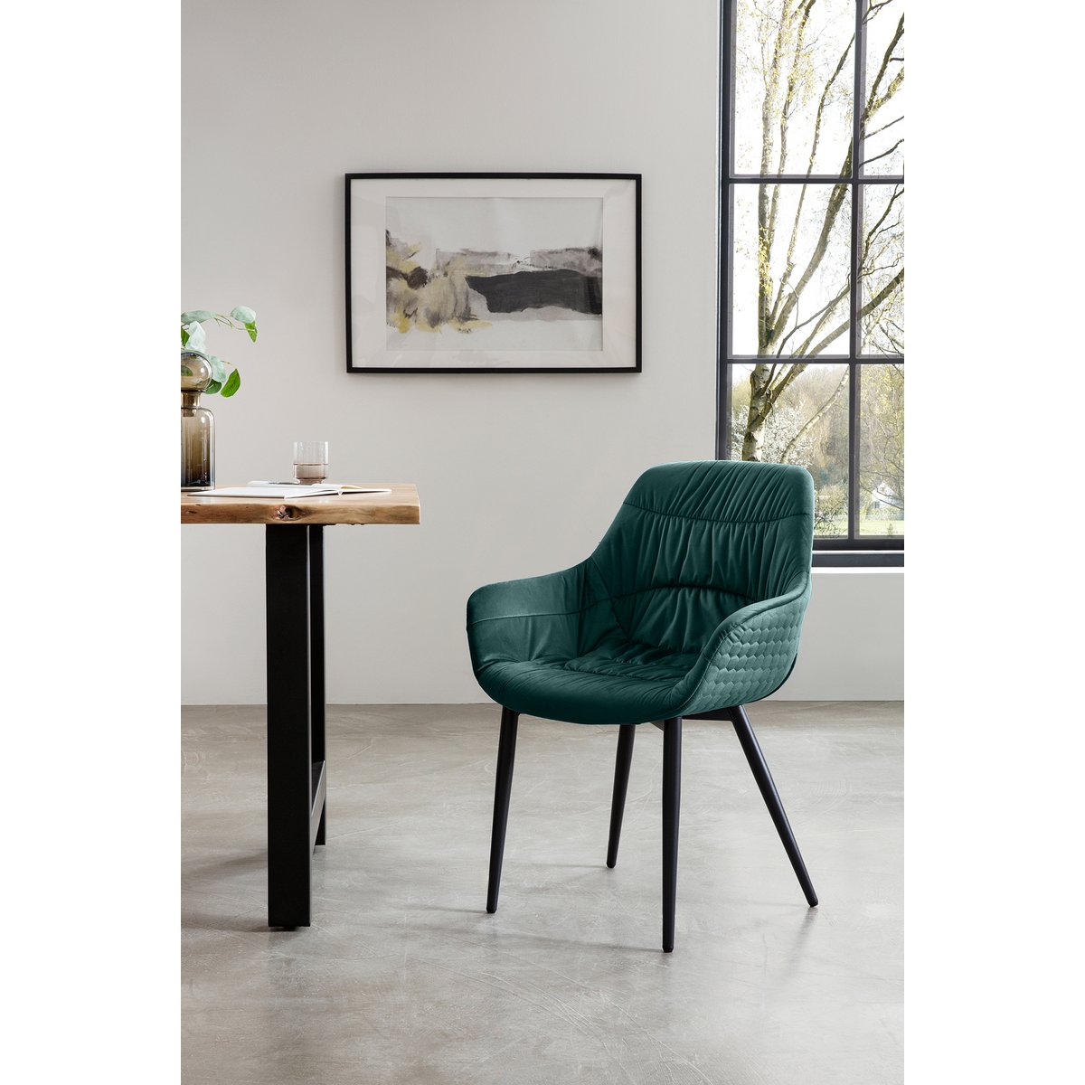 Dining group 5 pieces 180x90 cm