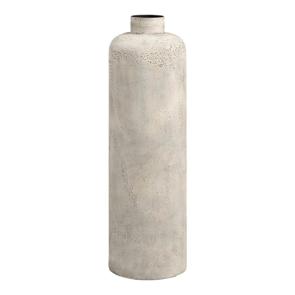 Hou Dekotopf, Metall, antikbeige, ø24x78,5 cm