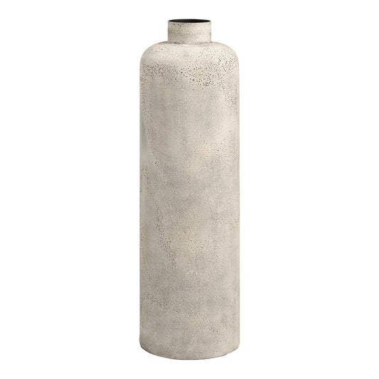 Hou Dekotopf, Metall, antikbeige, ø24x78,5 cm