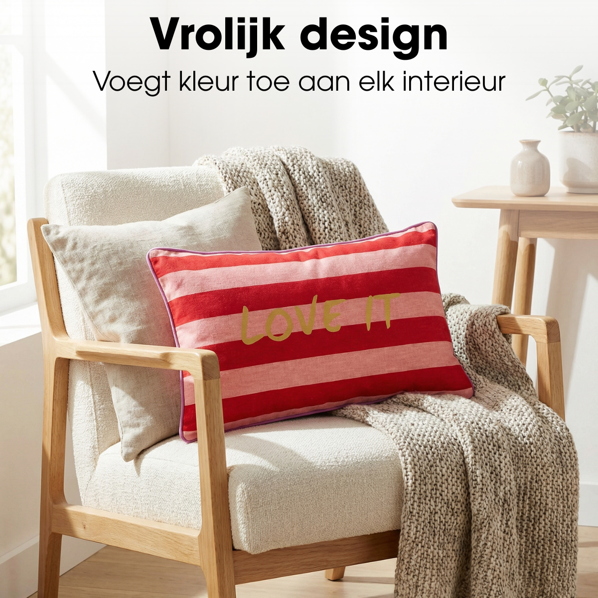 Dekokissen Rot