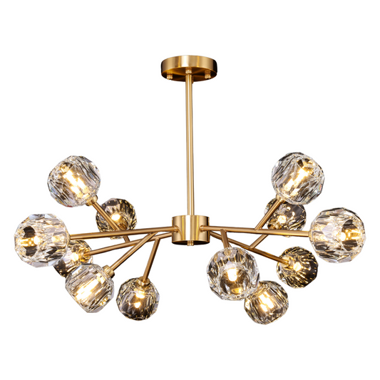 Hanglamp Rosy Kupfer Gold | 12 - 90 x 45 cm