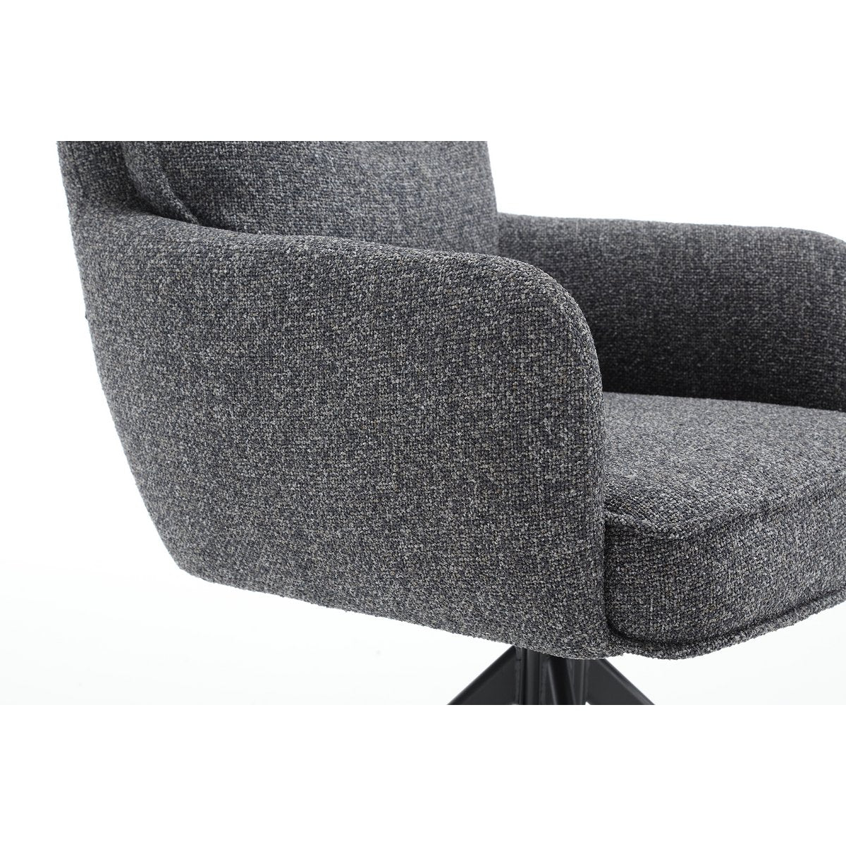 Armchair structural fabric anthracite