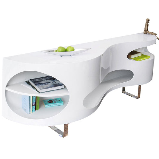 Sideboard 200x50x75 cm white