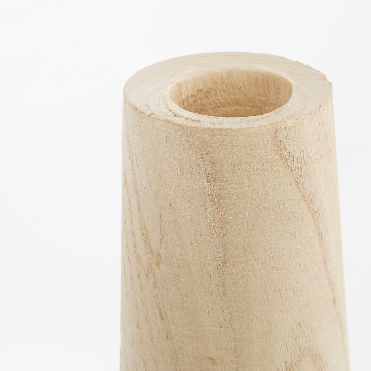 Vase Pia Hellbraun
