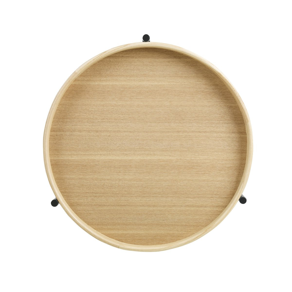 Beistelltisch Ø 44 cm Eiche