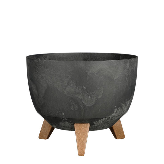 Outdoor-Pflanzgefäß Doppio Black