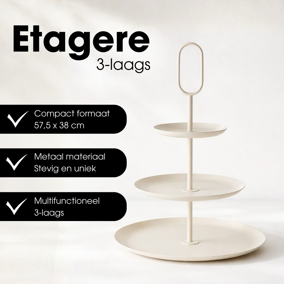 Rama Cremefarbenes Regal