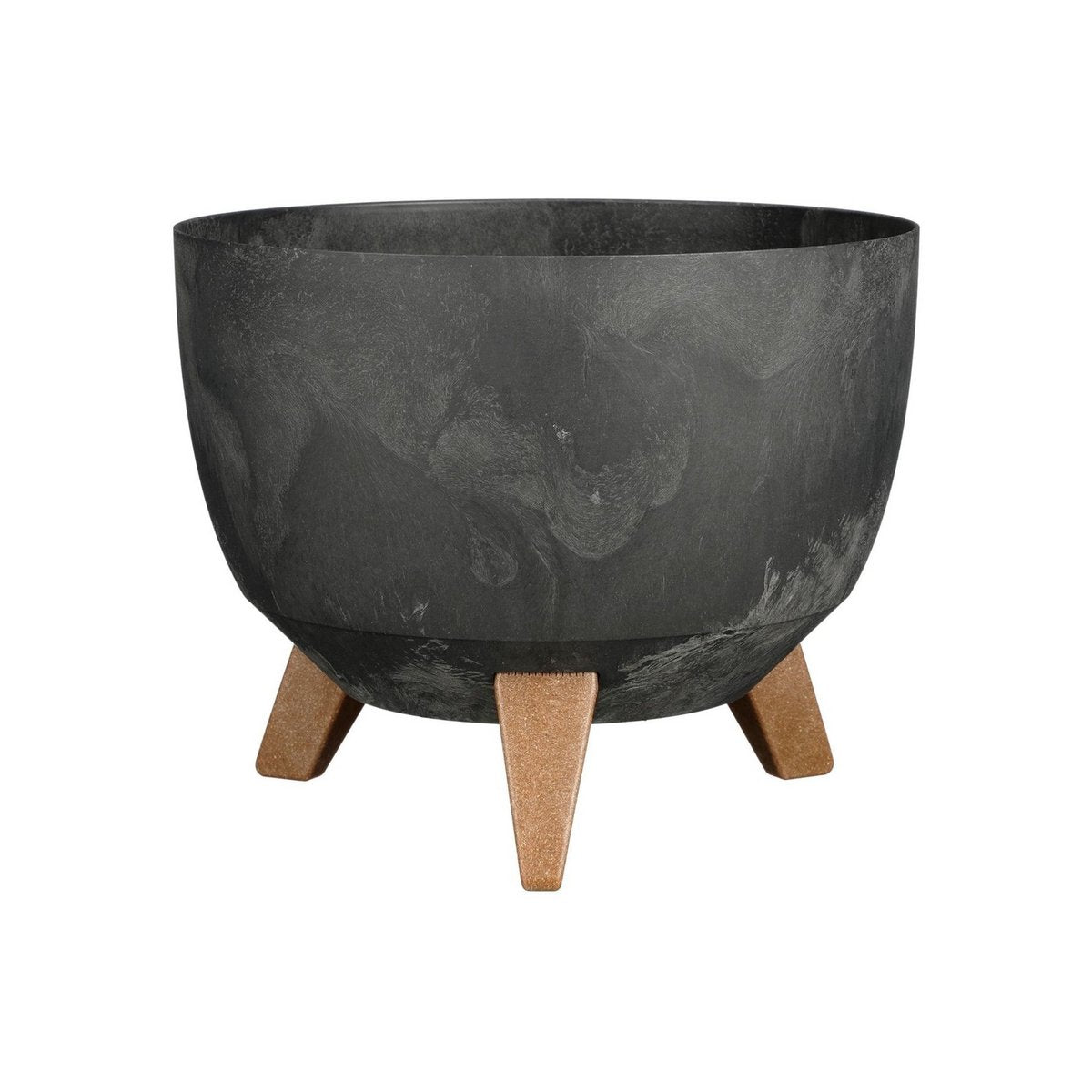 Outdoor-Pflanzgefäß Doppio Black