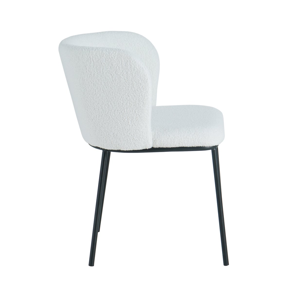 Chair set of 2 white