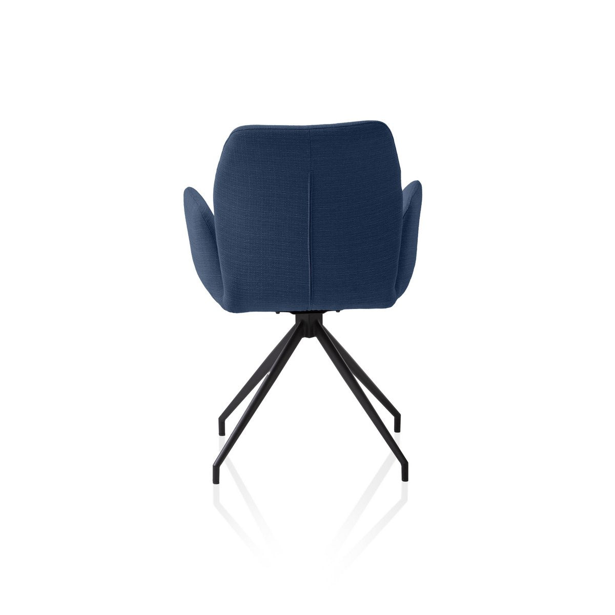 Armlehnstuhl mit 180° Drehfunktion Blau
