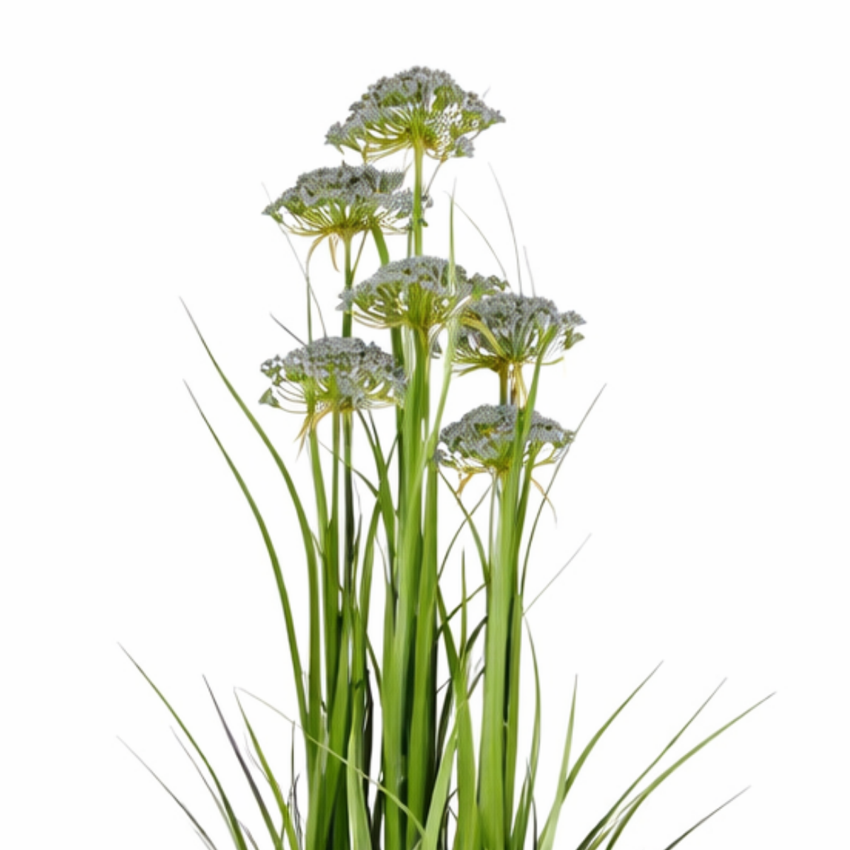 Künstliche Pflanze Ziergras Lila