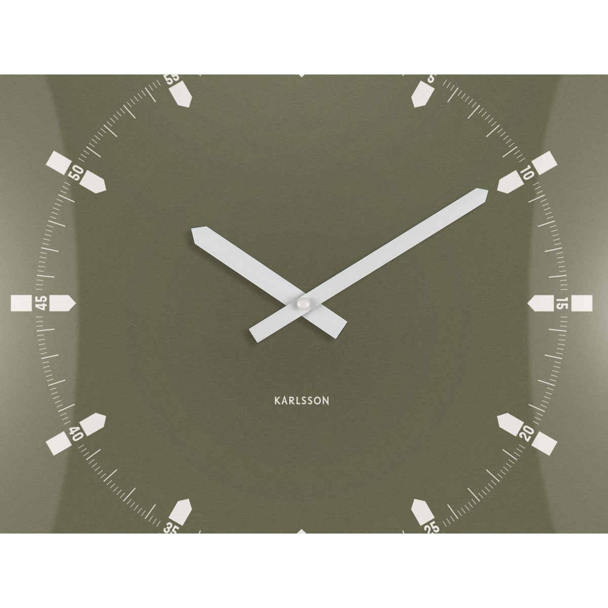 Wanduhr Sucinto Dome Square