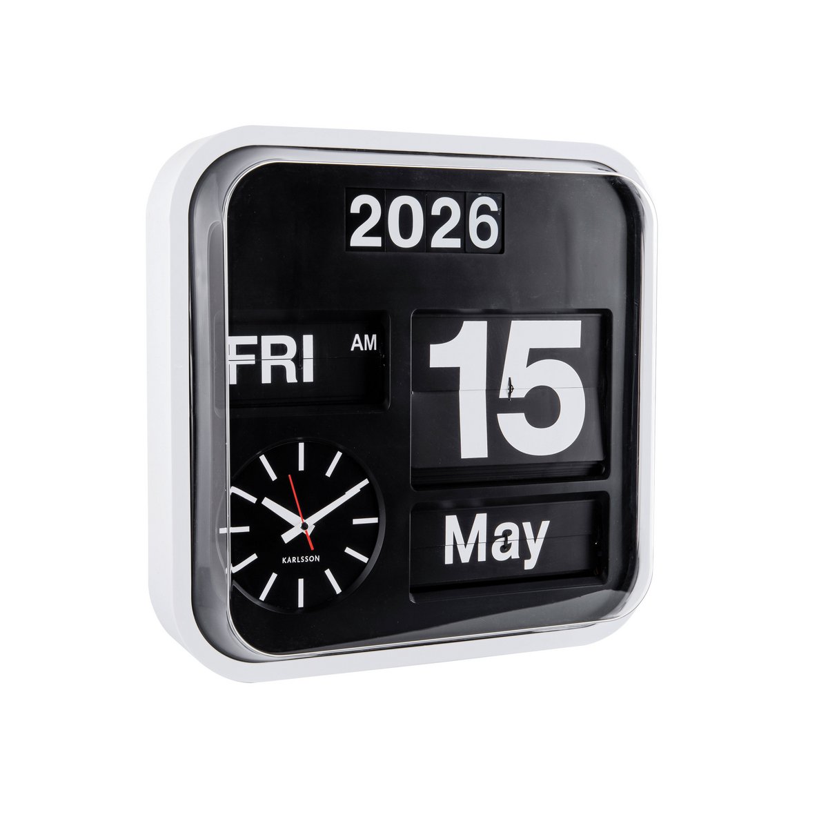 Wanduhr Big Flip