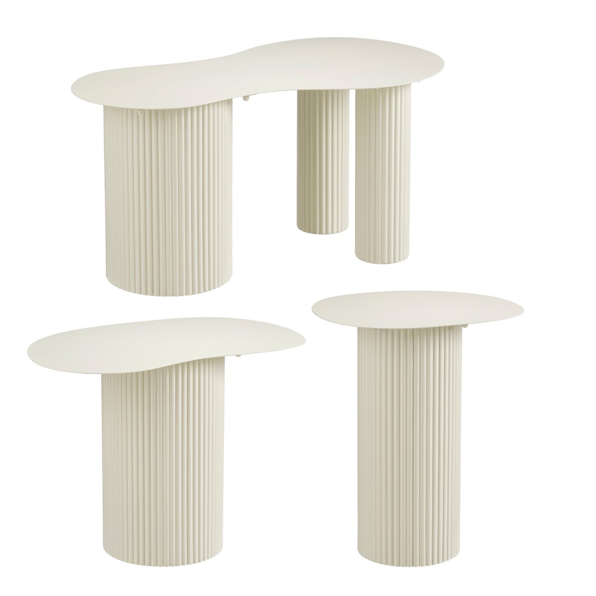 Beistelltisch Lux Off-White