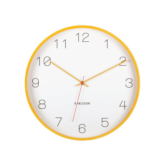 Wanduhr Freude