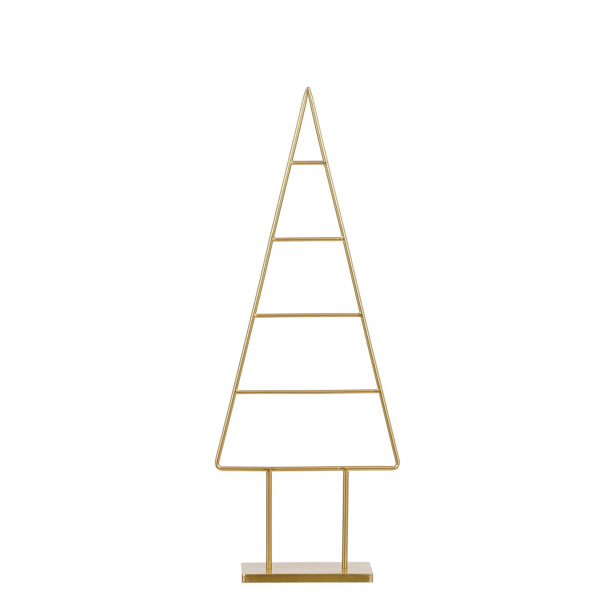 Dekorativer Weihnachtsbaum Gold