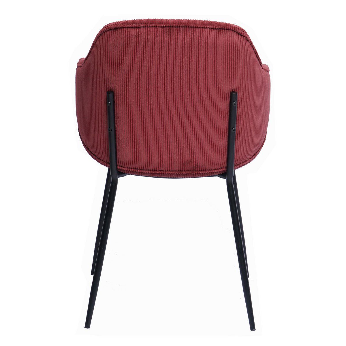 Set of 2 armchairs, berry