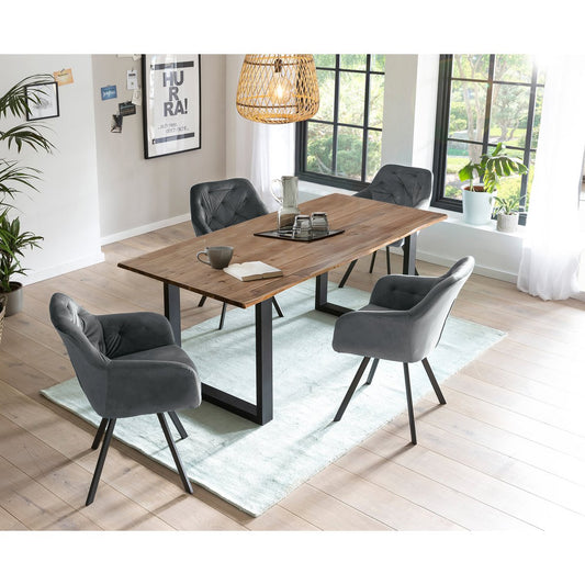 Dining group 5 pieces 180x90 cm