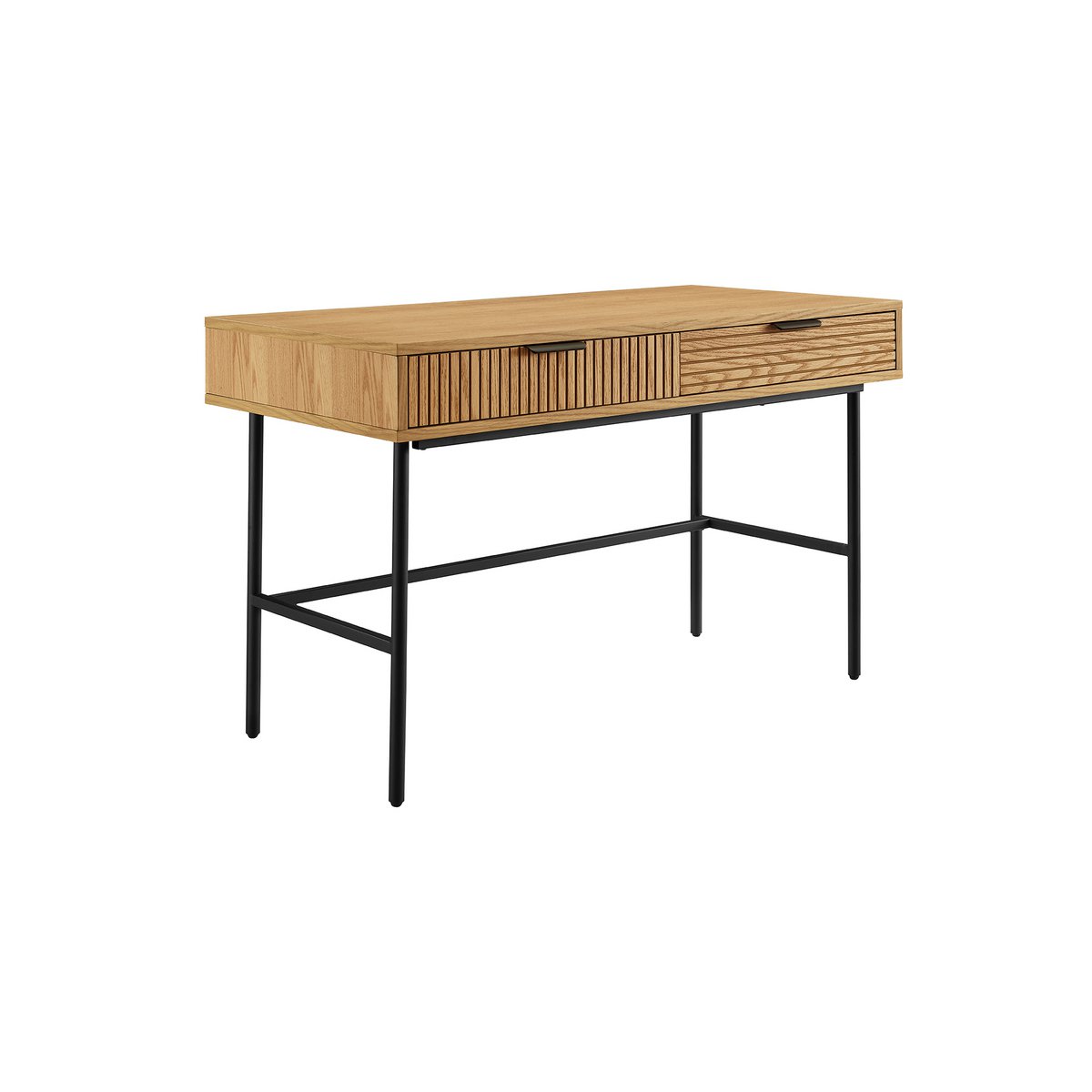 Schreibtisch 120x60 cm Eiche Echtholzfurnier