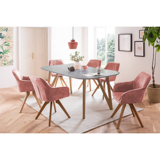 Dining group 5 pieces 180x90 cm
