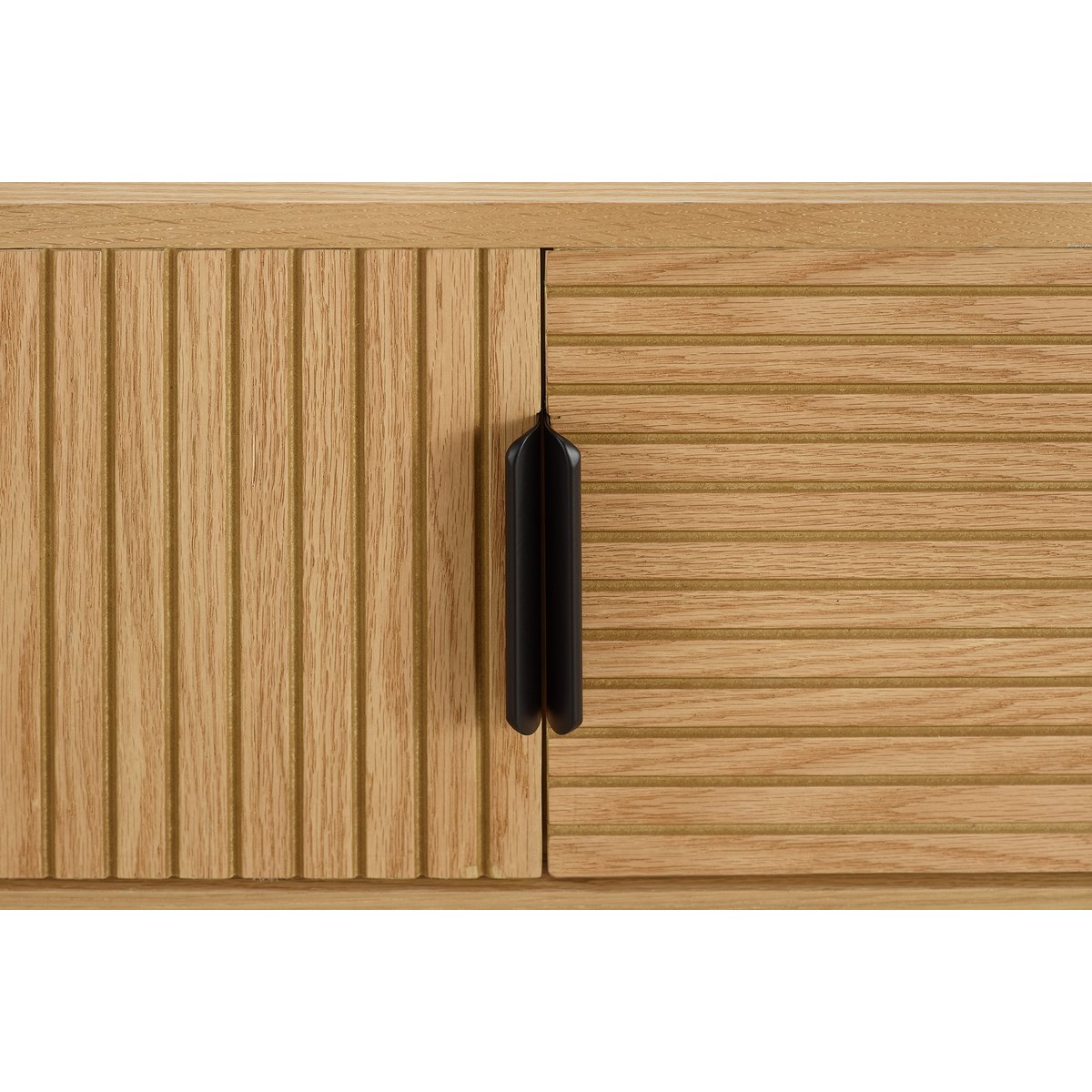 Lowboard 160 cm Eiche Echtholzfurnier