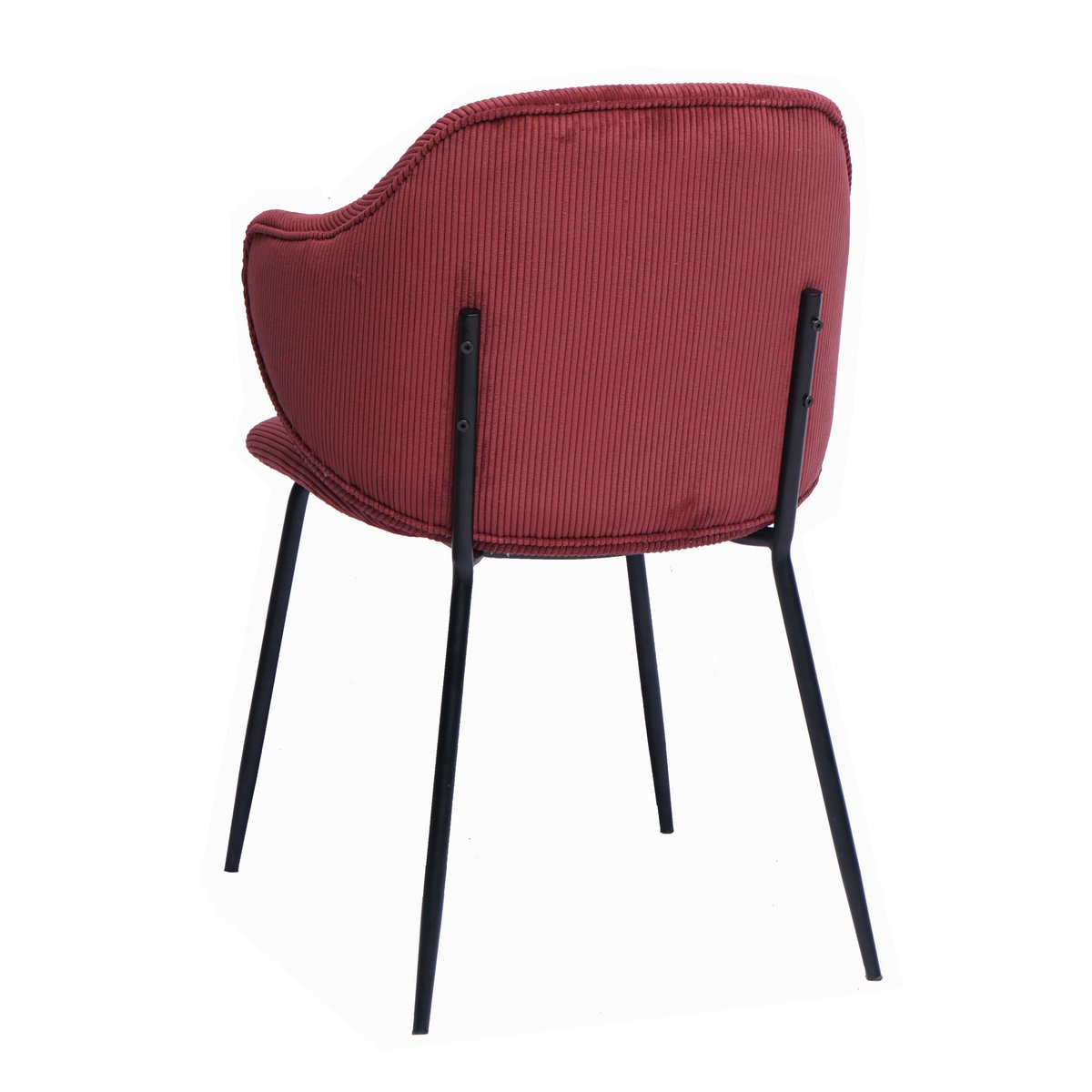 Set of 2 armchairs, berry
