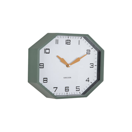 Wanduhr Modern Factory Octagon