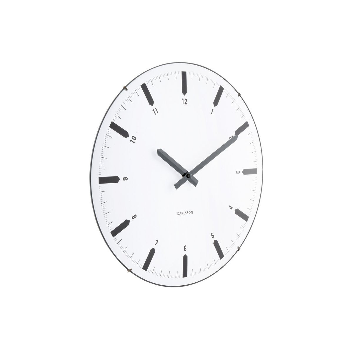 Wanduhr Realista Dome