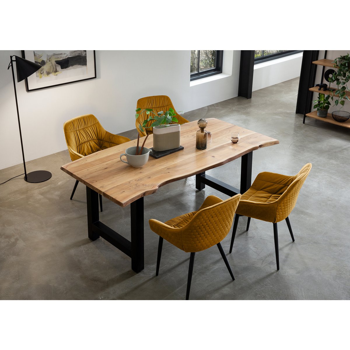 Dining group 5 pieces 160x85 cm