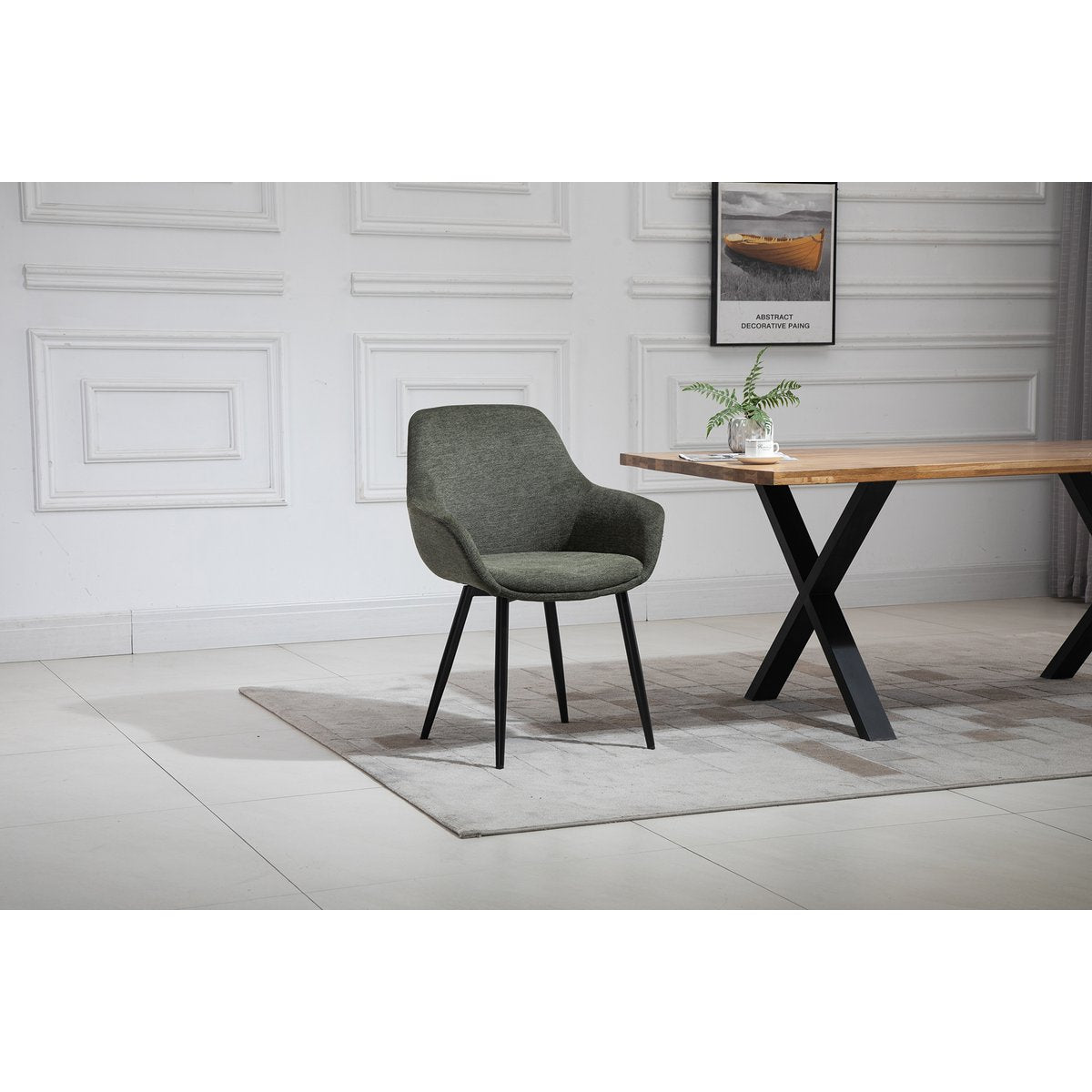 Dining group 5 pieces 180x90 cm