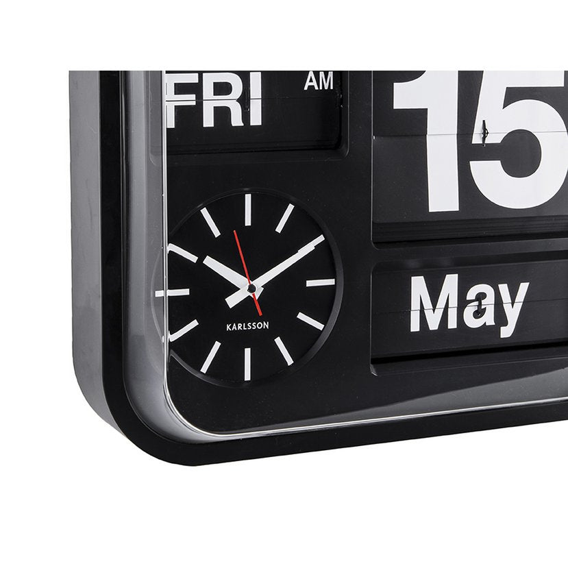 Wanduhr Big Flip