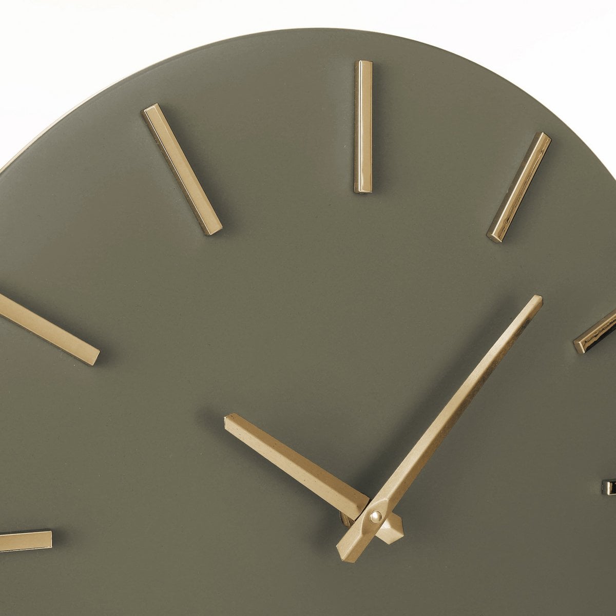 Wanduhr Brixen Dunkelbraun