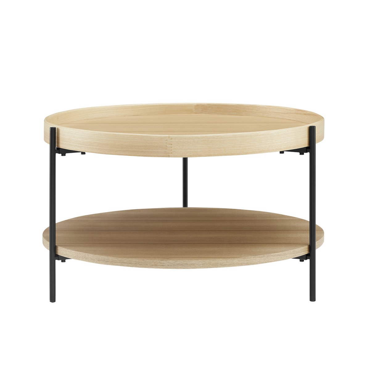 Couchtisch Ø 69 cm Eiche