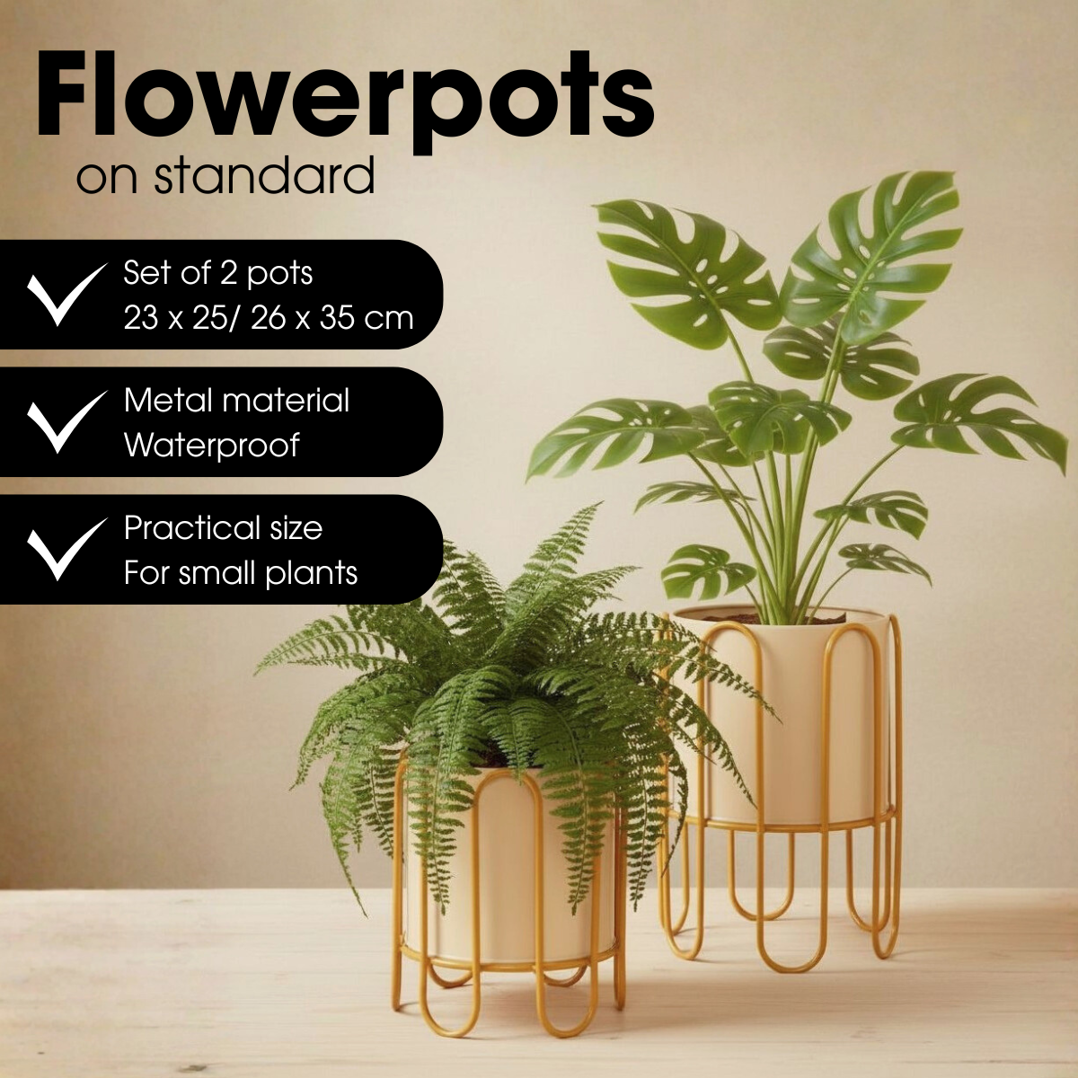Blumentopf in Dione Bruin