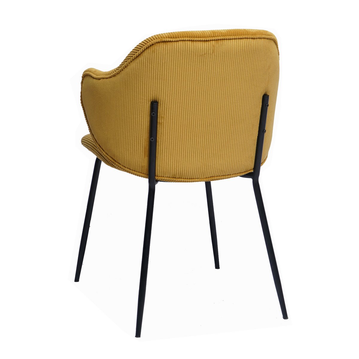 Set of 2 armchairs in gold