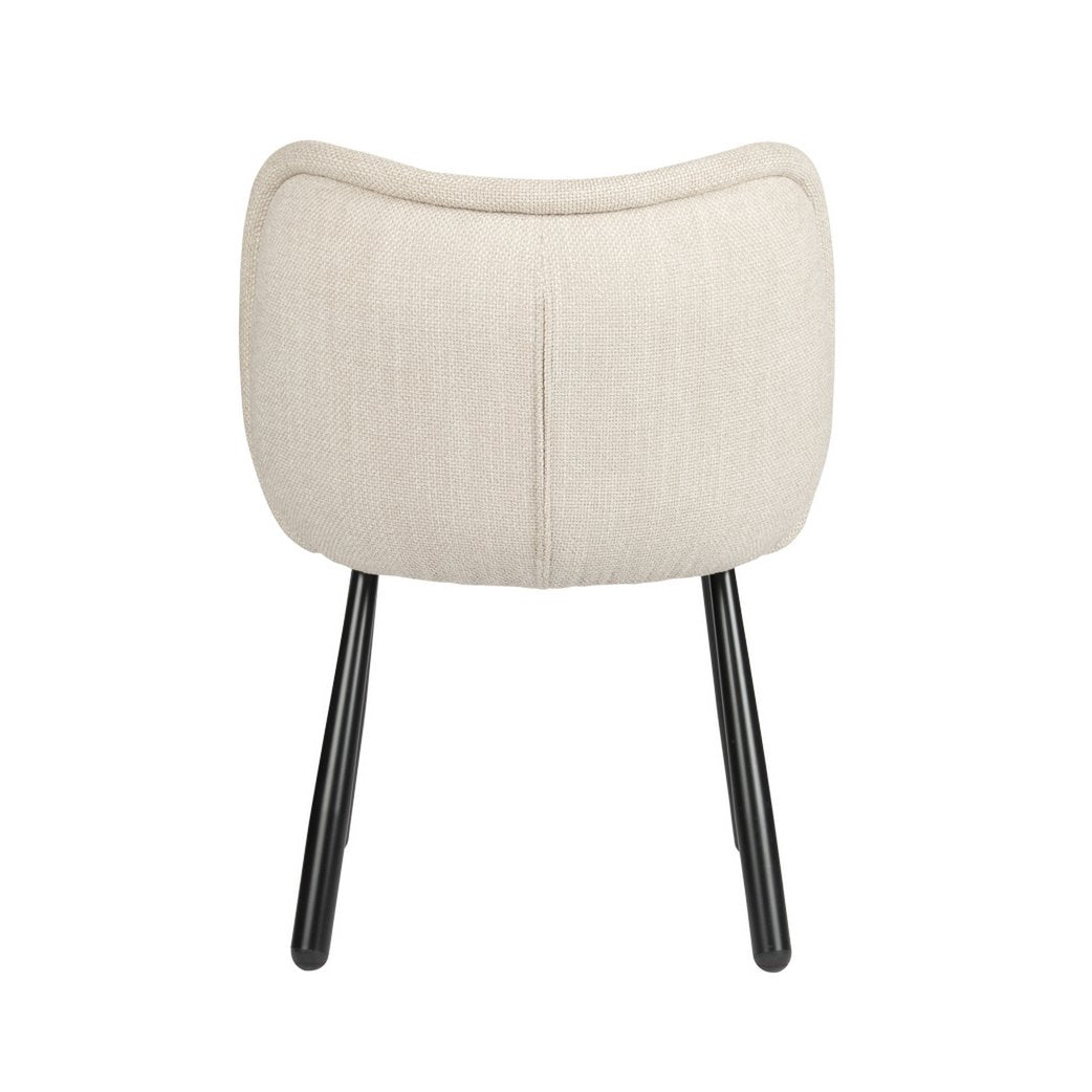 Panda Stuhl Beige (2er-Set)