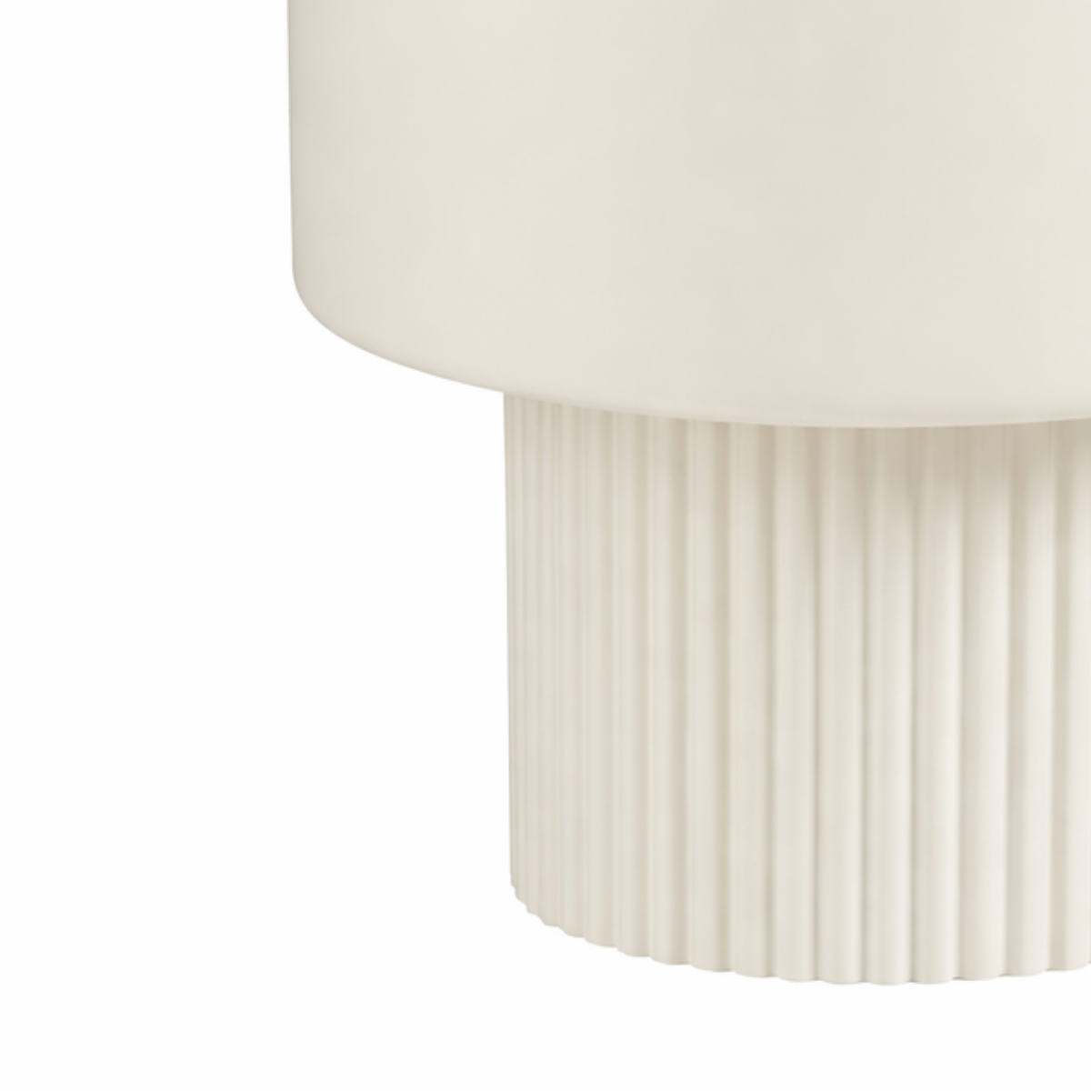 Blumentopf in Lux Off-White