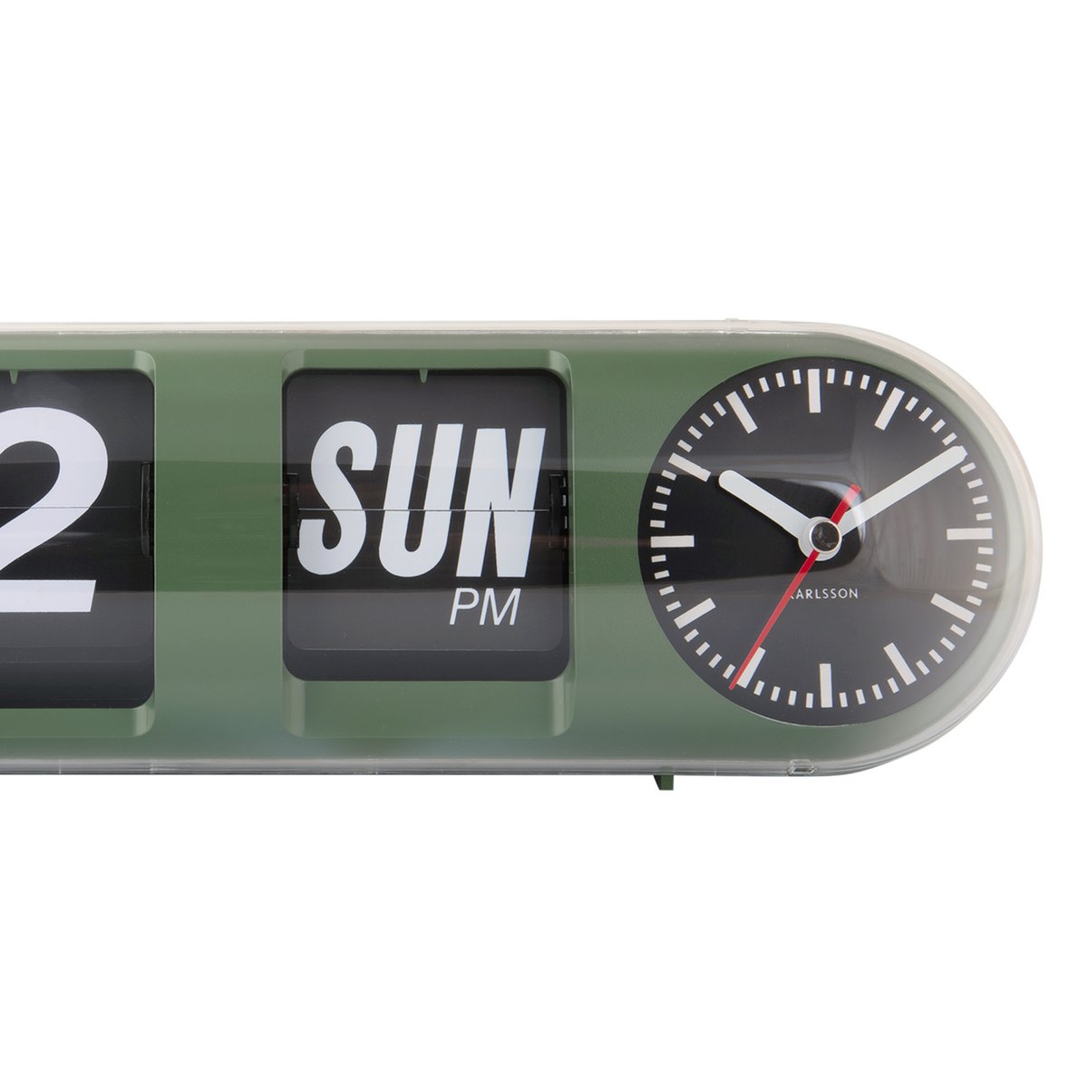 Wanduhr Tube Flip
