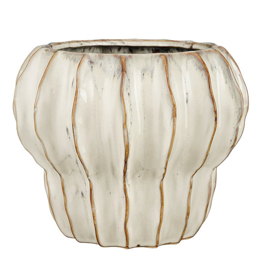 Blumentopf in Altea White