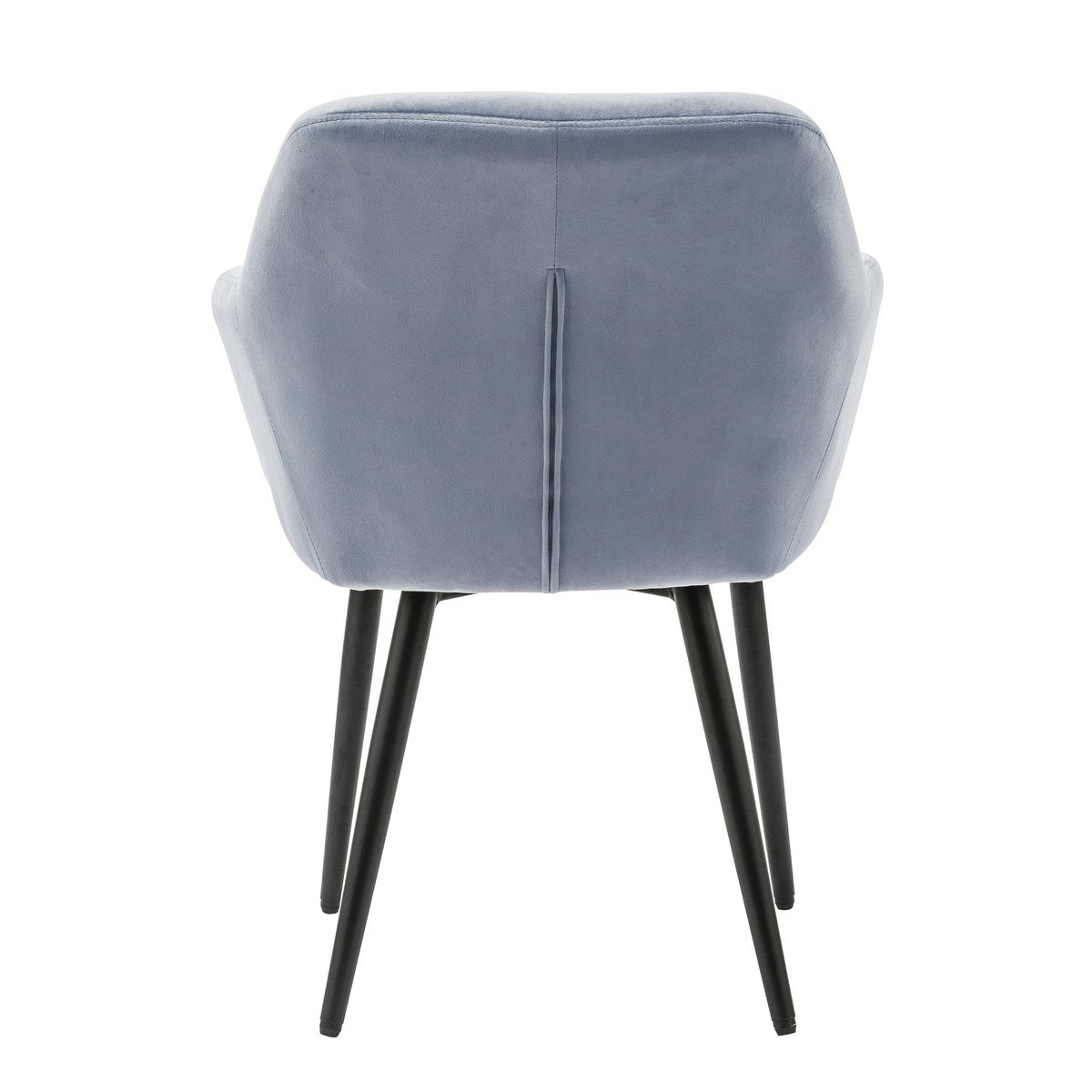 Armchair light gray velvet