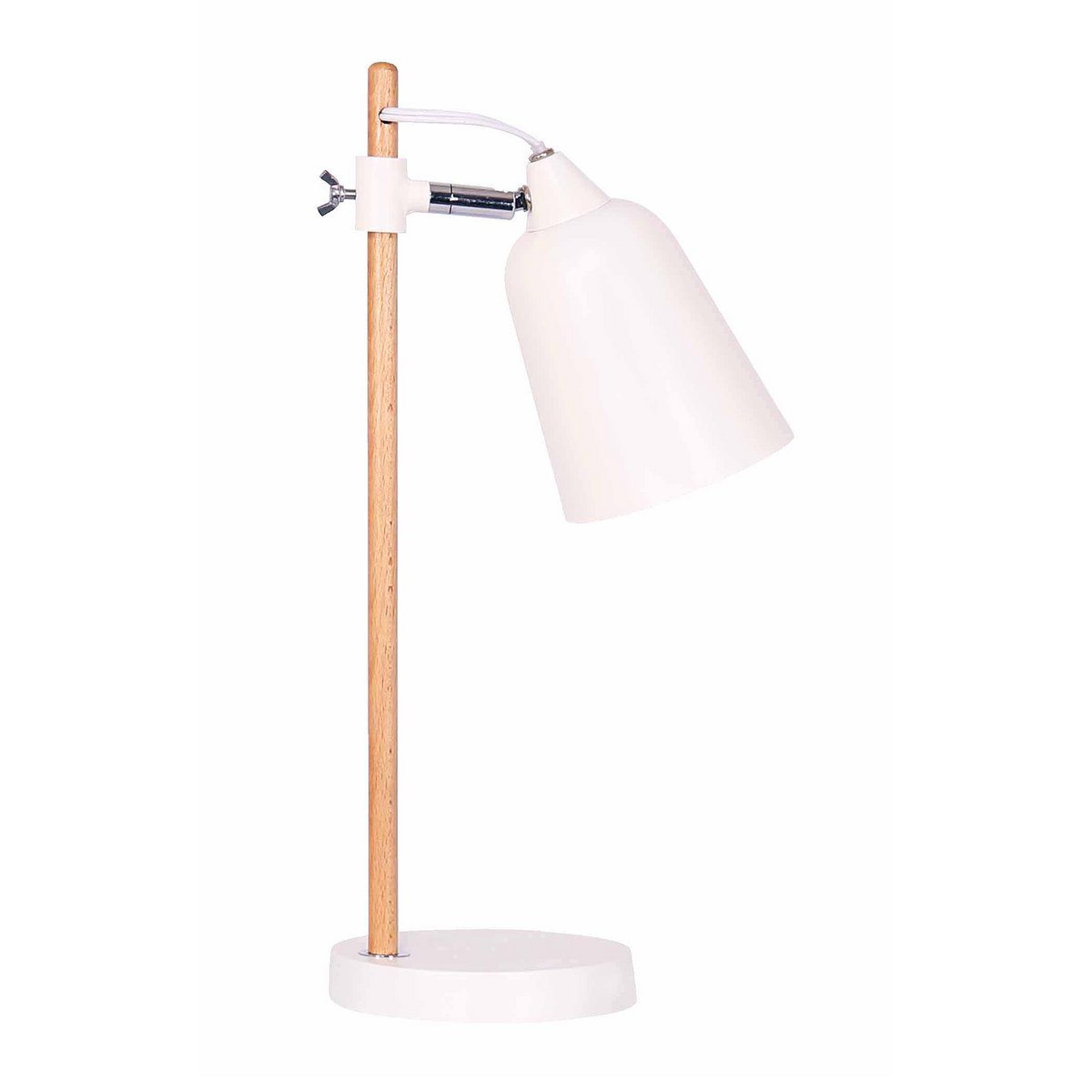 Table lamp white/natural