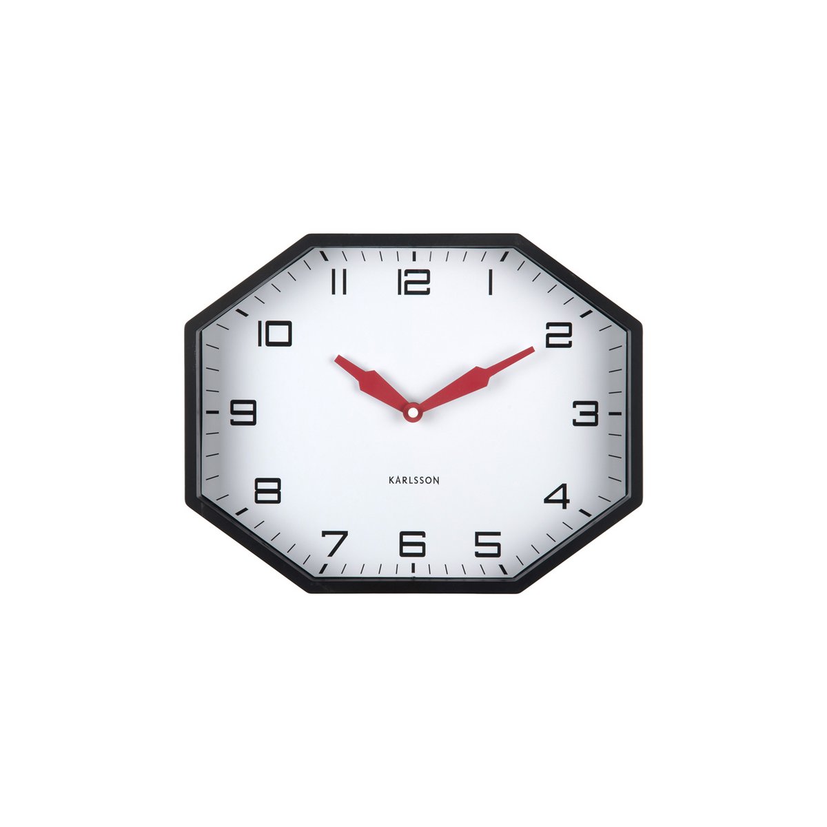 Wanduhr Modern Factory Octagon
