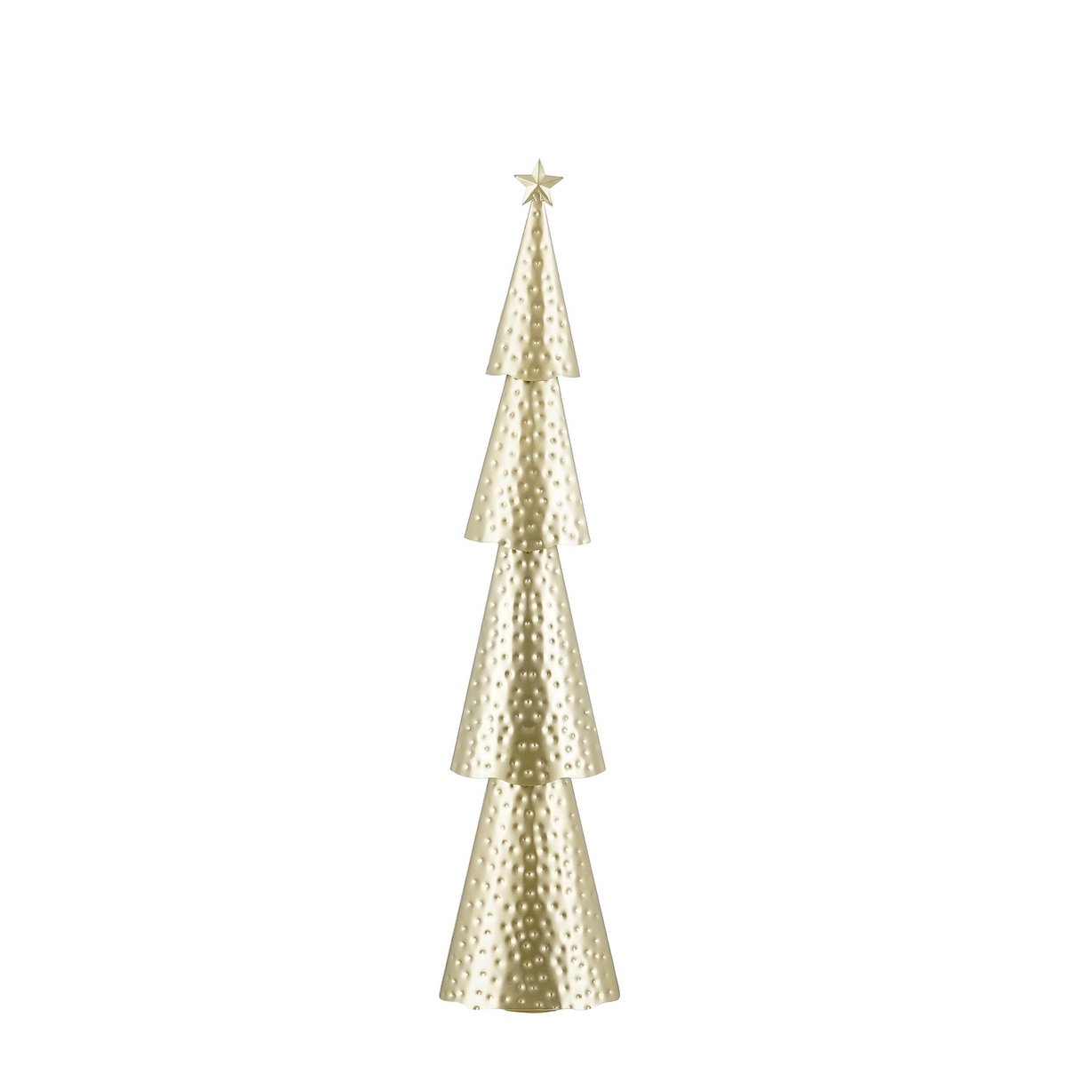 Dekorativer Weihnachtsbaum Gold