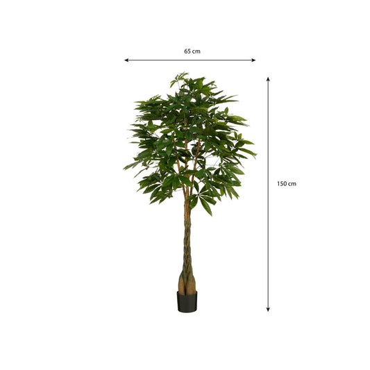 Künstliche Pflanze Pachira Green