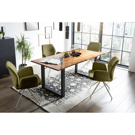 Dining group 5 pieces 180x90 cm