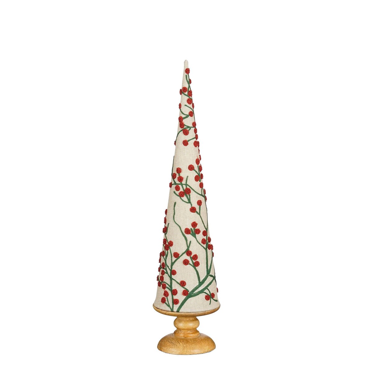 Dekorativer Weihnachtsbaum Rot