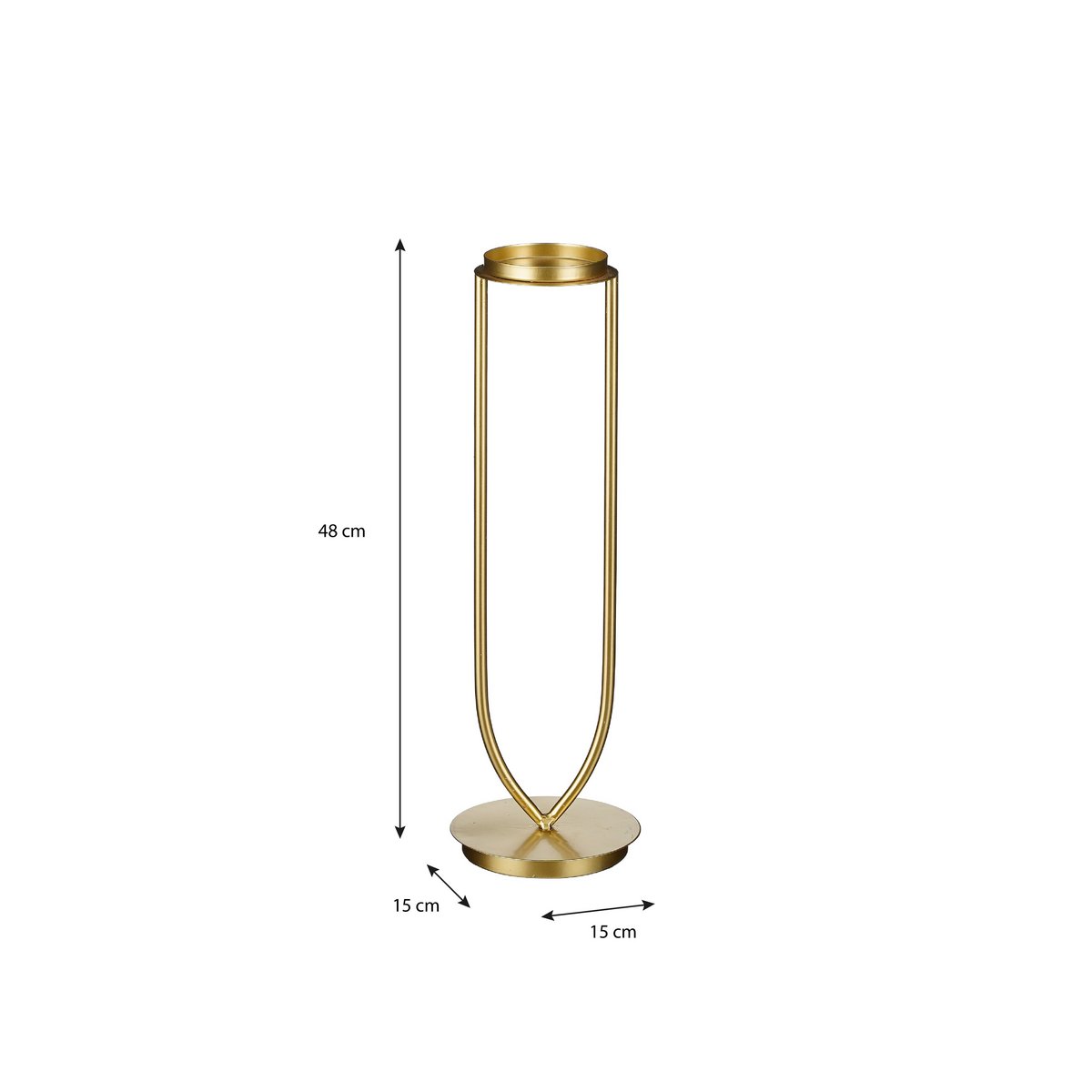 Kerzenhalter Aletta Gold